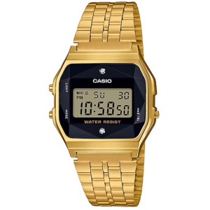 Đồng Hồ Casio Nam/Nữ Điện Tử A159WGED-1DF 33x37mm