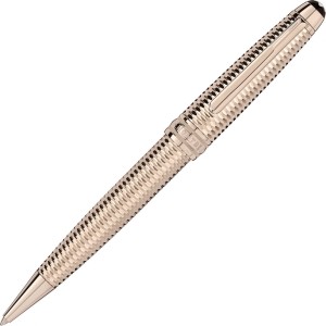 Bút Bi MontBlanc Meisterstück Geometry Solitaire Champagne Gold Midsize 118103