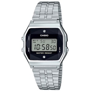 Đồng Hồ Casio Nam/Nữ Điện Tử A159WAD-1DF 33x37mm