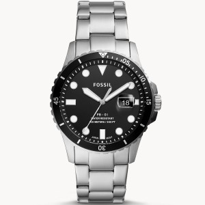 Đồng Hồ Fossil Nam FB-01 Three-Hand Date Stainless Steel Watch FS5652 42mm