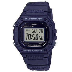 Đồng Hồ Casio Nam Điện Tử W-218H-2AVDF 43mm