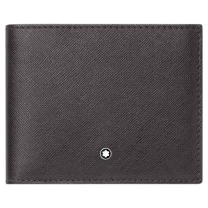 VÍ DA MONTBLANC SARTORIAL WALLET 6CC 128586 GREY 9.2x11.5CM