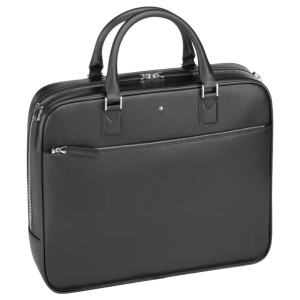 CẶP DA MONTBLANC SARTORIAL SMALL DOCUMENT CASE BLACK 113184 29x37x8.5CM