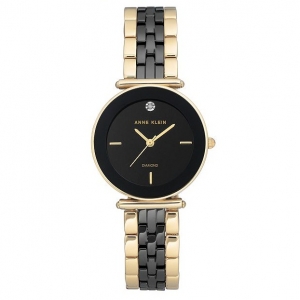 Đồng Hồ Anne Klein Nữ AK/3158BKGB 30mm