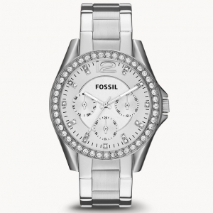 Đồng Hồ Fossil Nữ Riley Multifunction Stainless Steel Watch ES3202 38mm