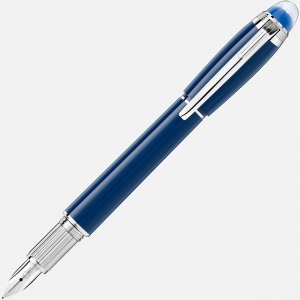 Bút Máy Montblanc StarWalker Blue Planet Precious Resin Fountain Pen 125289